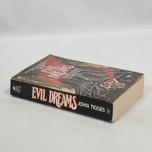 Evil Dreams by John Tigges 1986 Vtg Horror Paperback 1980s Nightmares Softcover - Picture 3 of 7