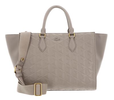 LACOSTE sac à épaule Top Handle Bag L Simply Taupe