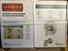 Tub Shower Universal Trim Kit Stainless Steel Pfister 573315 R91-TD1K W1