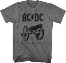 ACDC For Those About To Rock Album Cover Men's T Shirt
