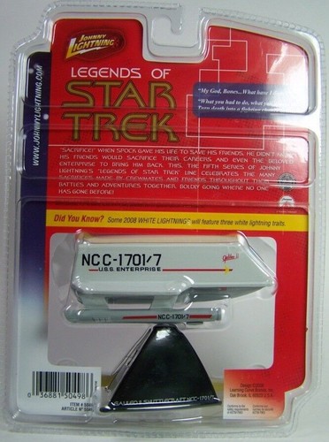 JOHNNY LIGHTNING LEGENDS STAR TREK GALILEO II SHUTTLECRAFT NCC-1701/7 SACRIFICE - Picture 2 of 2
