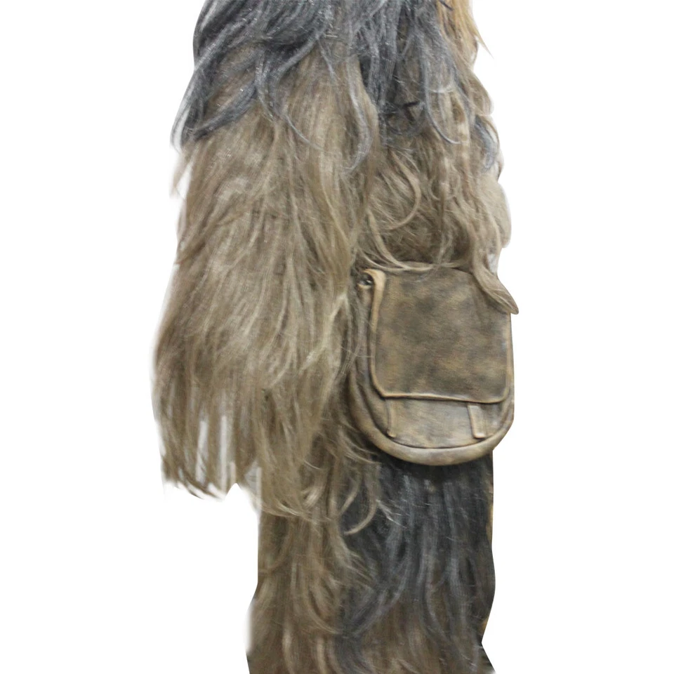 Star Wars Chewbacca Vestido Elegante Disfraz Juegos con disfraces Halloween Chewie Conjunto Completo Adulto Foto 4 de 4