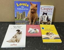 Collection of 5 Cat Enthusiasts/ Owners Books Including Casper the Community Cat