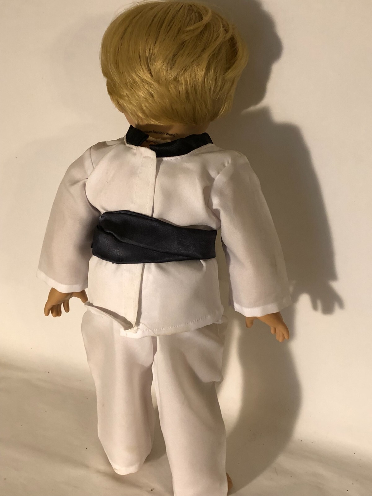 18 in American Fashion World Caden doll in karate outfit