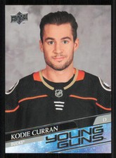 2020-21 Upper Deck #708 Kodie Curran Young Guns RC