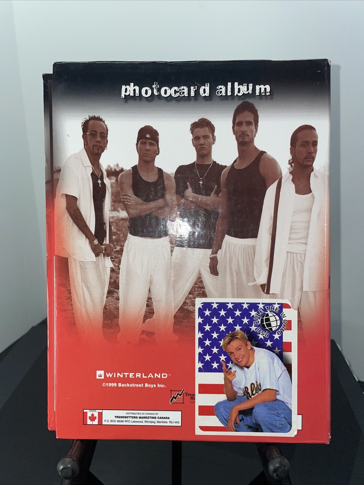 BACKSTREET BOYS Platinum Edition Panini Complete Photocard Set in Official Album - Picture 2 of 4