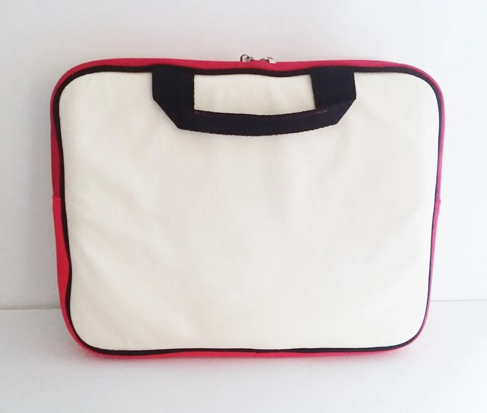 Оригинальный неопреновый красный/белый/розовый чехол для переноски планшетов Sanrio Hello Kitty ИЗЯЩНЫЙ! - Изображение 2 из 4
