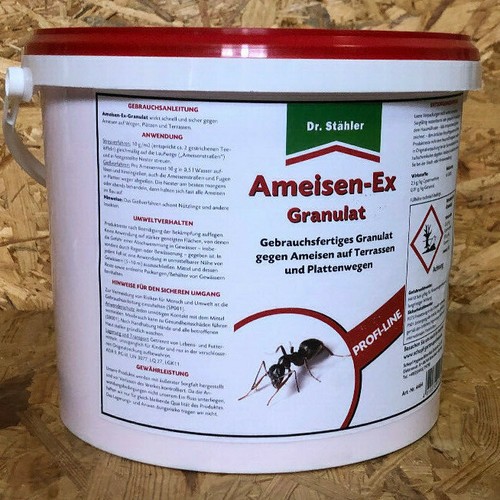 Dr.Stähler AmeisenEX Granulat 5 kg Streu und Gießmittel Ameisenmittel