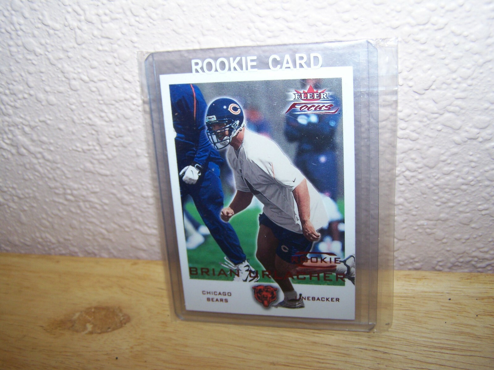 Brian Urlacher Fleer Focus #209 Base