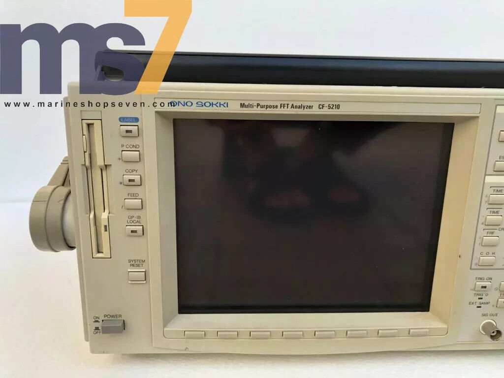 ONO SOKKI CF-5210 MULTI-PURPOSE FFT ANALYZER | eBay ONO SOKKI CF-5210 MULTI-PURPOSE FFT ANALYZER | eBay