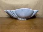 Pair Of Royal Haeger Console Bowl & Pair Of Rosebud Candlestick Holder Purple