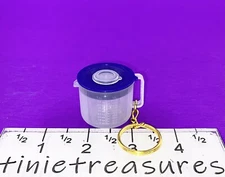 Tupperware Keychain extremely RARE Size MED mini Mix N Por tinietreasures