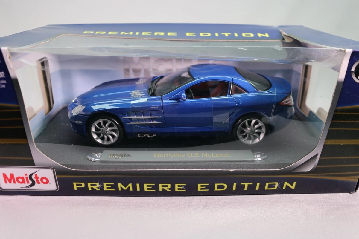 LE572 MAISTO Premi re dition 36653 Voiture 1 18 Mercedes SLR McLaren bleue