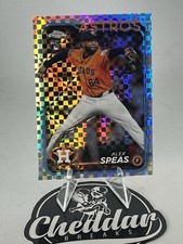 2024 Topps Chrome Update #USC175 Alex Speas RC Rookie X-Fractor Astros