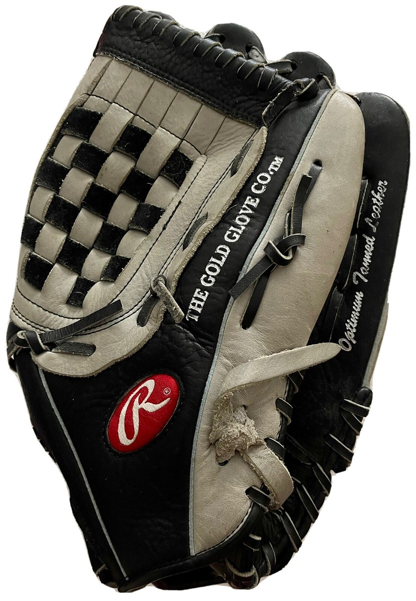 RAWLINGS RBG40 BASEBALL GLOVE 13.5 inch BLACK GRAY RHT LHC | eBay