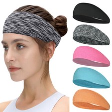 Sports Headband Yoga Running Workout Sweatband Hair Band Headwear for Men Women
