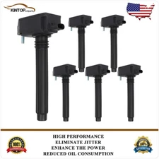 6 Ignition Coils Pack For Chrysler 2020-2021 Voyager 2017-2021 Pacifica 3.6L V6