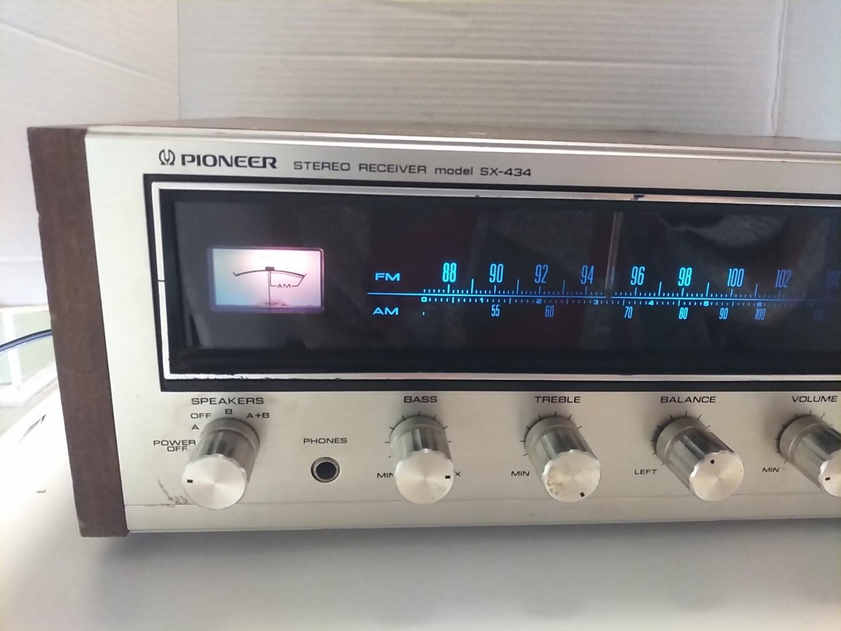 Vintage Pioneer SX-434 Stereo Receiver | eBay