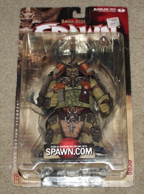 MCFARLANE TOYS DARK AGES SPAWN THE SAMURAI WARS DOJO ACTION FIGURE