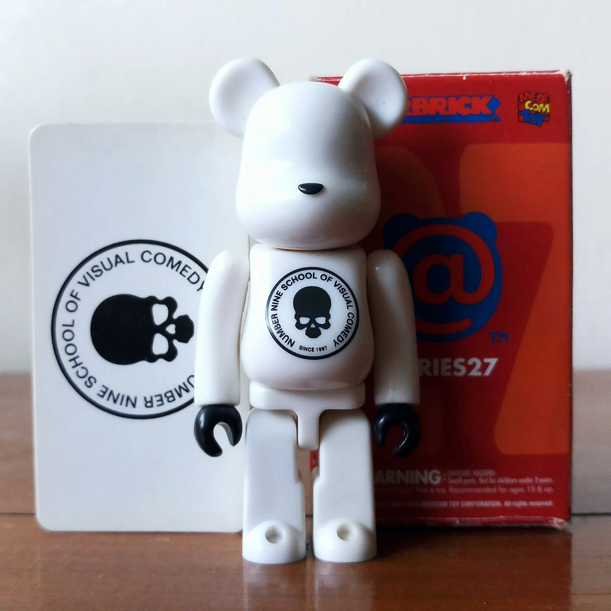 Medicom BE RBRICK Series 27 Secret NUMBER NINE 100 Bearbrick