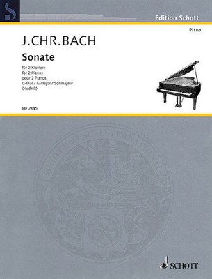 Sonata G Major 2 Pianos, 4 Hands