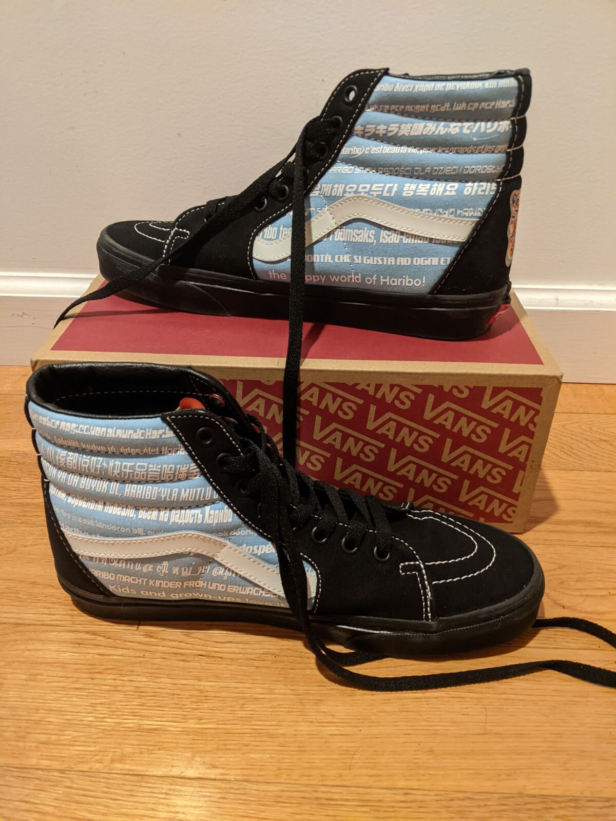 VANS Haribo x Sk8Hi Catchphrase Print Sneaker Size… Gem