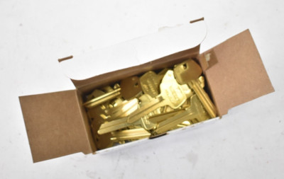 Lot of 50 Sargent 6275-RE Assa Abloy 6 Pin Key Planks RC Keyway Brass Finish