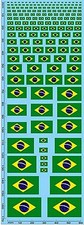 Flags Brazil 1:24 Decal Decals