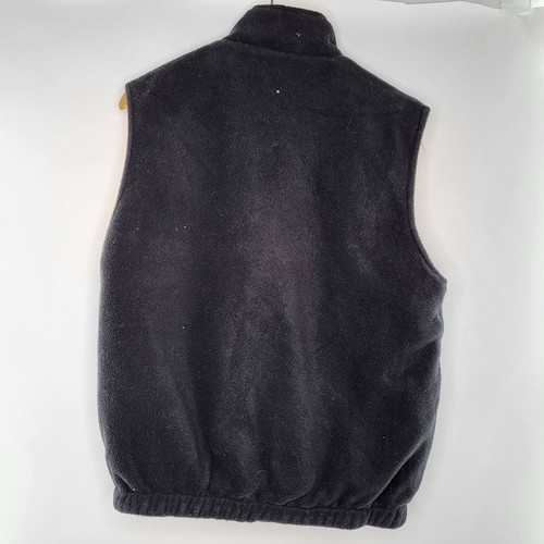 Vintage Port Authority Men Size S Reversible Yellow/ Blue Zip Up Vest - Picture 4 of 12
