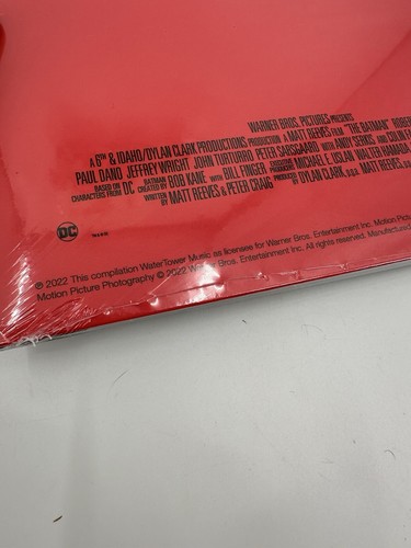 The Batman 2022 Soundtrack by Michael Giacchino Mondo Exclusive Colored Vinyl - Picture 4 of 6