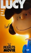 Hadley Belle Miller Signed 11x17 'The Peanuts Movie' Photo BAS C10984