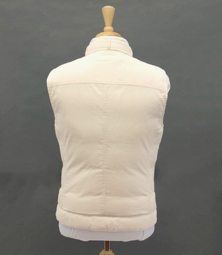 NWT$4395 Brunello Cucinelli Men Corduroy Goose Down Moto Puffer Vest Size M A252 - Picture 4 of 9