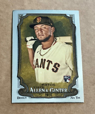 2024 Topps Allen & Ginter Chrome # 59 Luis Matos Rookie San Francisco Giants