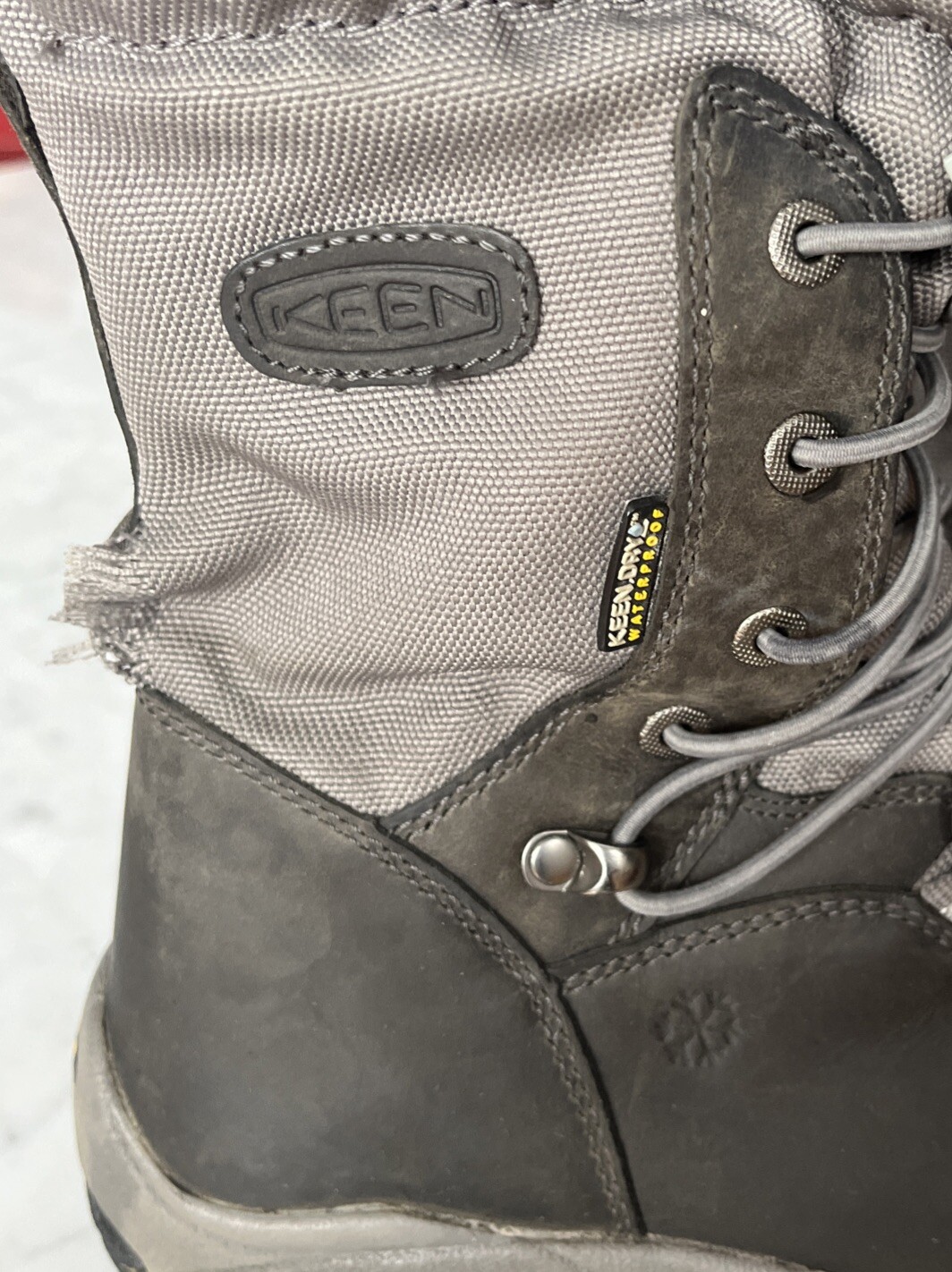 Stivali da neve invernali Keen Warm donna 200 grammi isolati impermeabili taglia 6 5