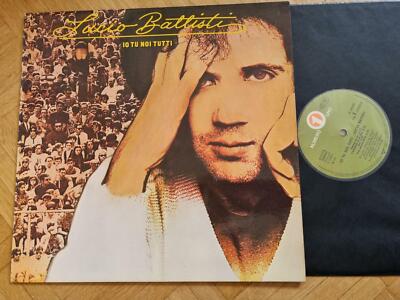 Lucio Battisti - Io tu noi tutti Vinyl LP Germany WITH GERMAN TRANSLATIONS