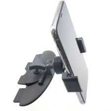 CD Slot Car Mount Holder Cradle Rotating Dock Strong Grip CD for SmartPhones