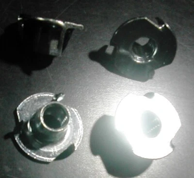 5/16" -18 x 3/8" 3-Prong Tee Nuts Zinc Plated (T Nuts)