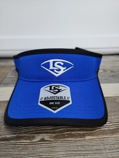 New Louisville Slugger Visor Adult Baseball Softball Blue Adjustable Hat