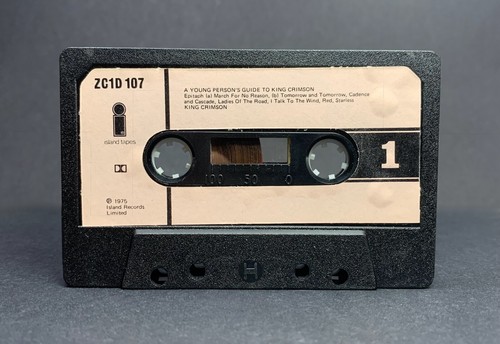 A YOUNG PERSON'S GUIDE TO KING CRIMSON Cassette ZC1D 107 **UK 1ST ISSUE 1975** - Picture 8 of 9