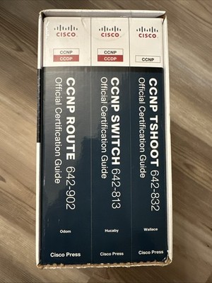 Cisco CCNP Routing and Switching Official Certification Library Hardcover + CDs