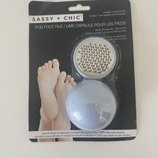 Lime à pieds Sassy + Chic Pod | Boule bleue ronde taille voyage NEUVE