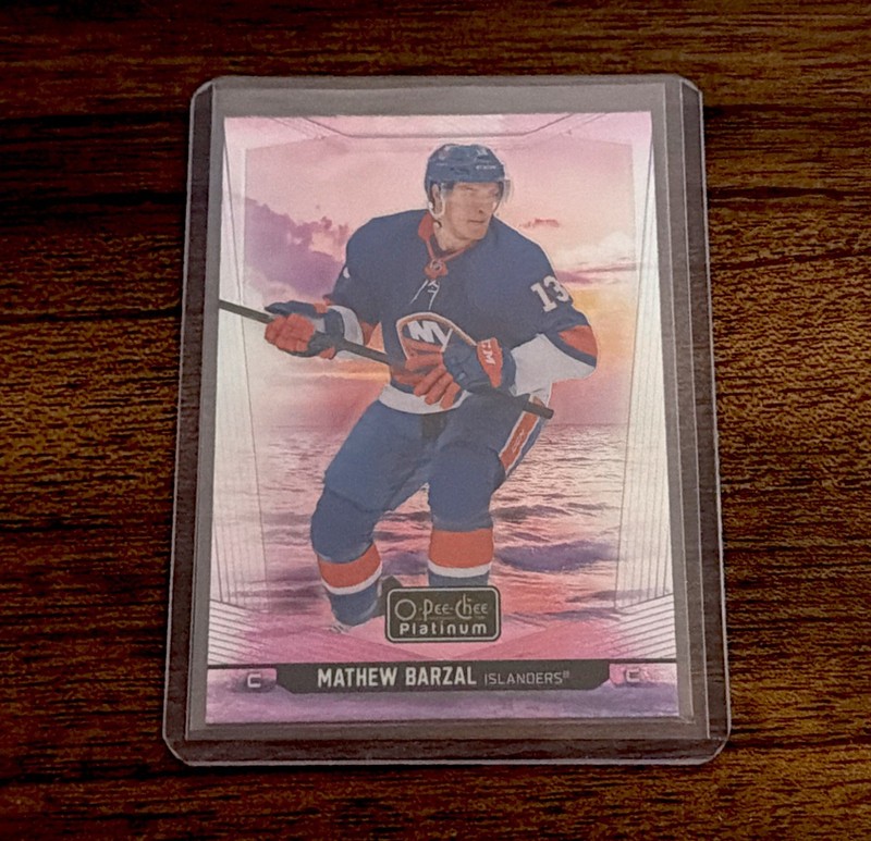 2024-25 O-Pee-Chee Platinum - Mathew Barzal #24 Sunset