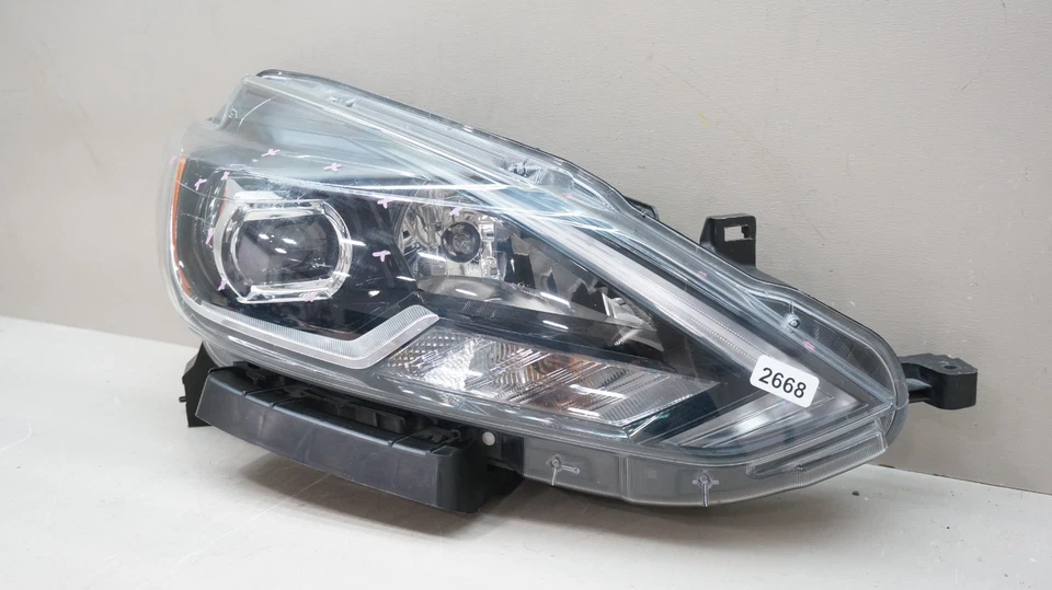 Faro LED delantero derecho del lado del pasajero Nissan Sentra 2016-2019 OEM Foto 4 de 4