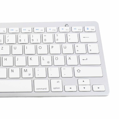 Wireless Keyboard Slim Silent Wireless German Keyboard For For ❀ - Picture 1 of 12