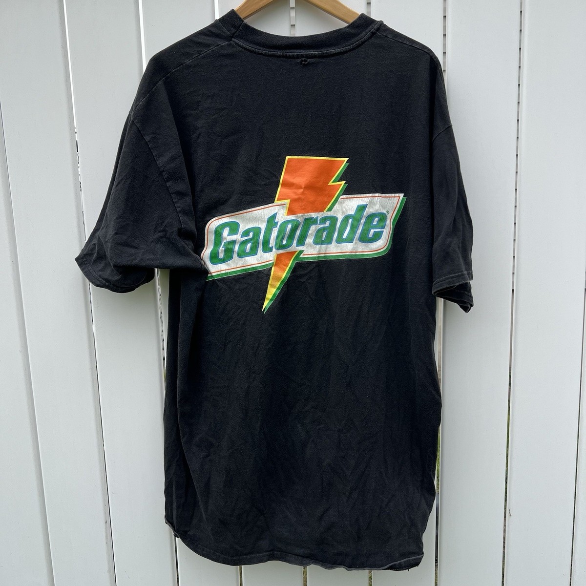 80s GATORADE Vntage Cyclng Jersey Chateau D'ax / Rde Rdng Bkng