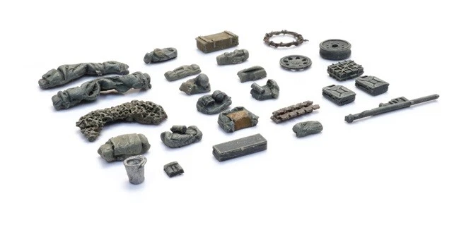 Artitec 6870532 - 1/87 / H0 Accessoires Sdkfz 250/251 Gris - Neuf - Photo 1/1