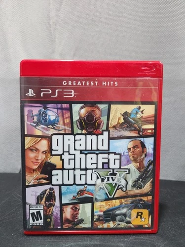 CIB PlayStation 3 PS3 Grand Theft Auto V Five Greatest Hits Rockstar 2013 Tested