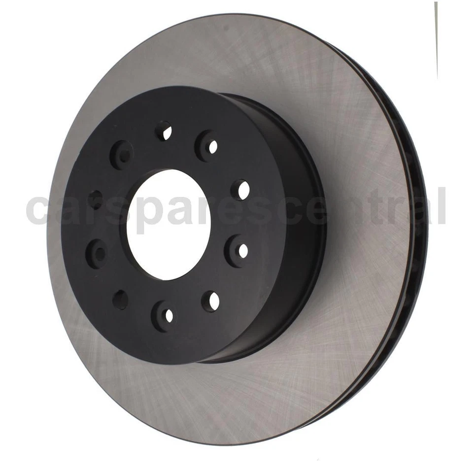 Rotor de freio dianteiro Centric compatível com 1963 1964 1965 1966 1967 1968 Chevrolet Corvette - Imagem 2 de 4