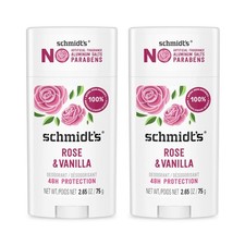 Aluminum-Free Vegan Deodorant Rose  Vanilla with 24 Hour Odor Protection 2 C...