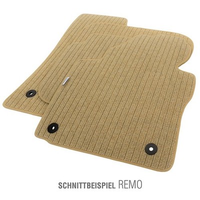 PETEX Autoteppich 3-teilig Remo beige für Ford 146925609